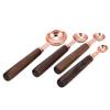 4PCS Set Stainless Steel Measuring Spoon Set Rose Gold Kitchen Baking Tool  For Kitchen Baking