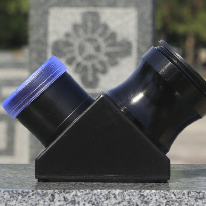 Stable 1.25inch 90° Star Diagonal Adapters Pressure Rings for Telescope Aluminum Diagonal for New Viewings Experience