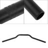 Akozon Motorcycle Handlebars, 22mm Universal Retro Style Motorcycle Tracker Drag Bar Replacement Parts for Bikes (Black)
