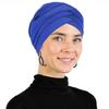 New Double-Layer Solid Color Versatile Milk Silk Headscarf Hat