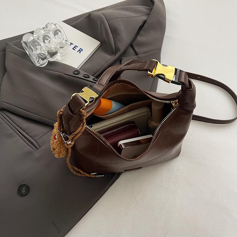 Роскошная винтажная сумка через подмышку для женщин, сумка через плечо для работы и поездок на работу, сумка для пельменей