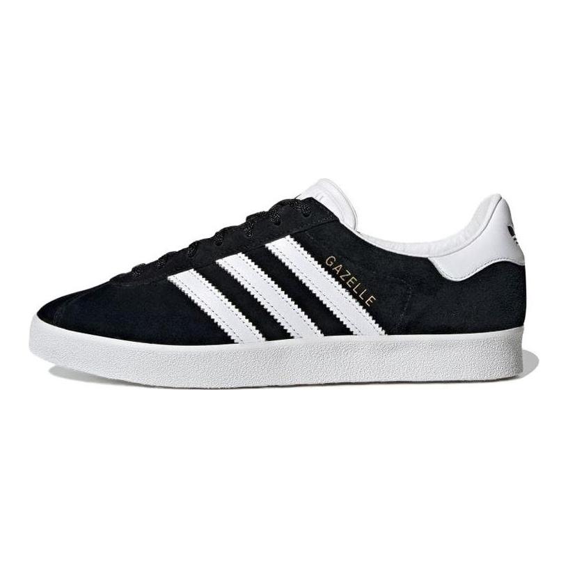 adidas Кроссовки унисекс Gazelle 85 Black White Core-Black Cloud-White Gold-Metallic FZ5594