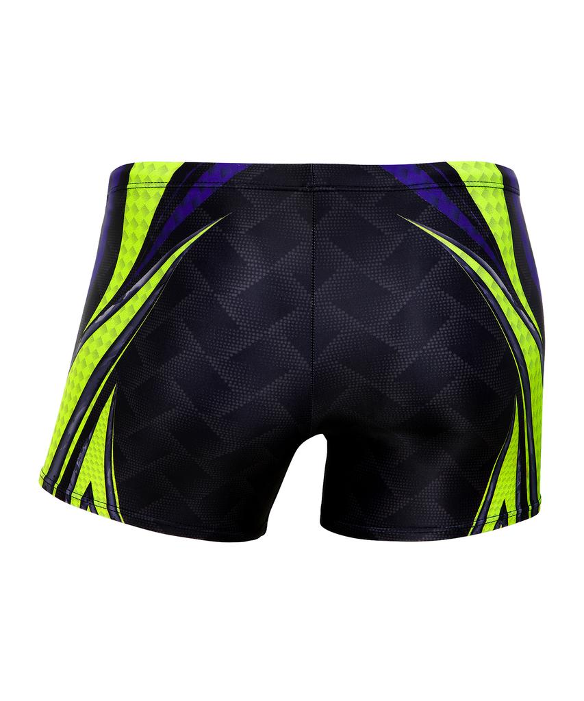 Laelliseupocheu [Qsmq216 Blk] Lauer Мужской Квадратный Купальник Черный