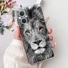 Clear For Oppo Reno 7Z 5G CPH2343 Case For Oppo Reno 8Z 5G CPH2457 Cover Luxury Butterfly Love Fashion Flowers Cool Lion Painted
