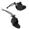 Archery Finger Guard Cowhide     Elastic Finger Tab for 20 to 50lb Bow