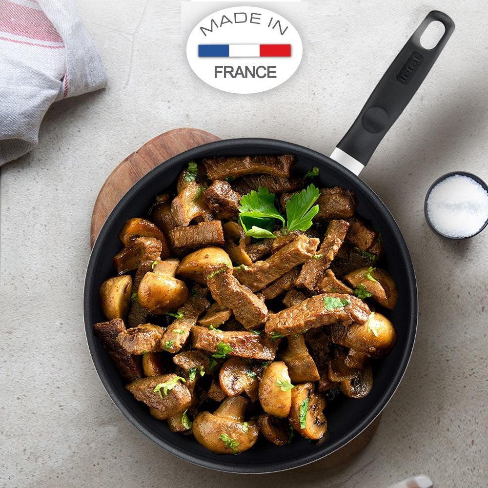 Tefal VALIDE COOK Titanium Nonstick Frying Pan (20~30cm) Dishwasher Oven Safe No PFOA Red