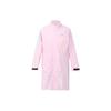 Solid Color Stand Collar Windproof Waterproof Full Zip Double Pull Jacket Women Jacket Light-Pink HZ9983