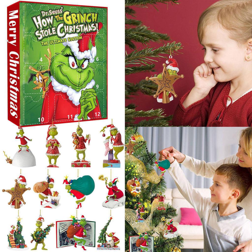 Christmas Advent Calendar Countdown Earrings Advent Calendar Surprise Box Christmas Advent Calendar Surprise Gift