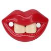 Смешная пустышка в форме красных губ, безопасная, экологически чистая, силиконовая, поддерживающая рот, пустышка для младенцев