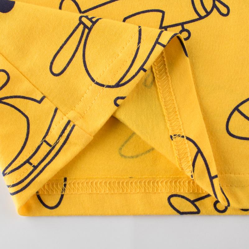 Детская одежда Летняя одежда для мальчиков Новый продукт Детская футболка с коротким рукавом