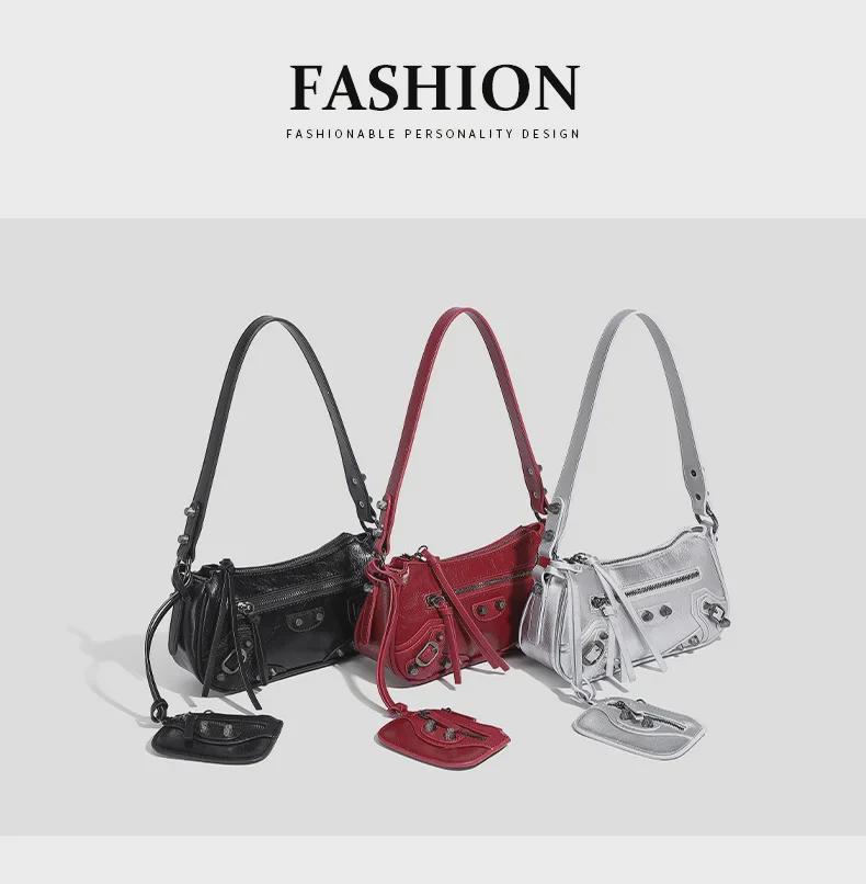 Модная сумка через плечо в японском стиле: Универсальная, спортивная, шикарная сумка через плечо и подмышки для студенток