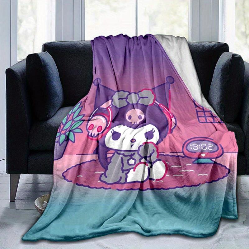 1pc. Cute Cartoon Character Print Blanket - Perfect for Home, Office, Outdoor Use, Gift Idea, Suitable for All
