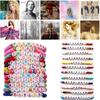 Carede Friendship Bracelets,TS Inspired Bracelets Set, Lover Swiftie Bracelets For Women And Girls Speaknow Red Evermore ERAS Bracelets,Pack Of 12