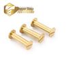 Медный винт: Латунные разъемные заклепки с накатанной кромкой для переплета учетных книг