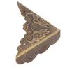 40pcs Bronze Corner Protectors Iron Furniture Corner Guard Angle Code Corner Protector  Wooden Box