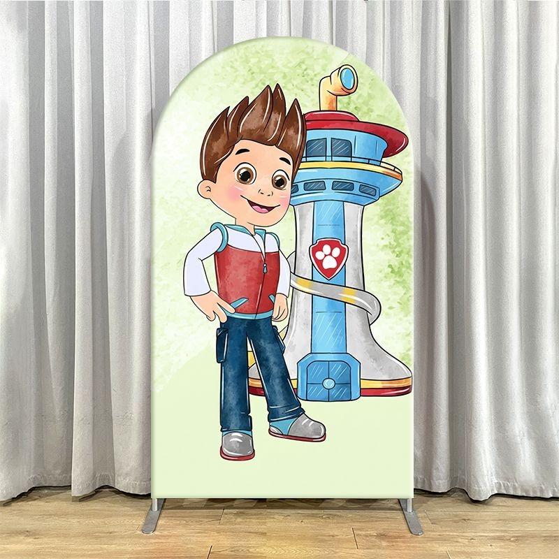  Arch Backdrop Cover Heavy Duty Fabric Custom Party Decoration Cartoon Character Celebration Photo Booth Decor Event