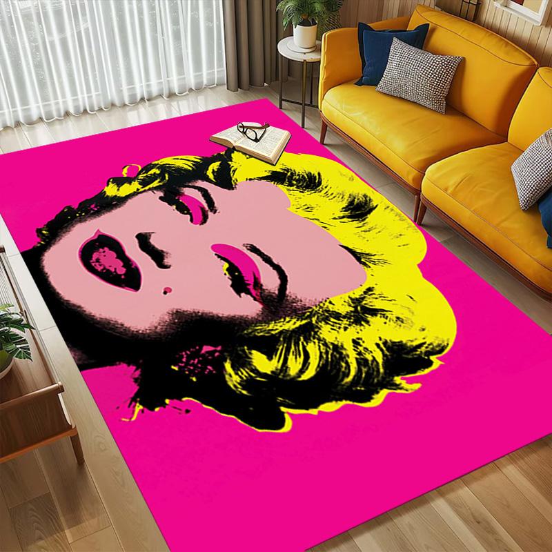 Marilyn Monroe Living Room Nonslip Area Rug Soft Carpet For Bedroom Game Playroom Sofa Office Home Decor Doormat Christmas Gift C9261639