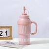 600ML Vacuum Cup Insulation Or Cooling Thermal Mug Cute Thermal Water Bottle  for Boys and Girls