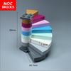 Нетоксичный набор Moc Bricks Город Замок Лестница Спиральная Ступенька 40243 Опора 1X1X5 40244 Собираемые Частицы Строительные Блоки