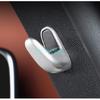 2PCS ABS Chrome Interior B Pillars Hook Cover Trim For Benz S-Class 2021-2023