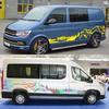 Автомобильные наклейки для Volkswagen VW Caravelle Multivan California Transporter T3 T4 T5 T6 аксессуары Camper Van Mountain виниловая наклейка