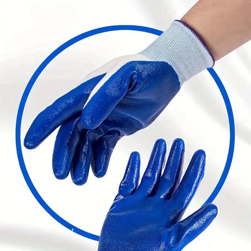 Thin Latex Non-slip Wear-resistant Work Gloves, Rubber Dip Glue Rubber Skin Thickened Thin Gloves, Labor Protection