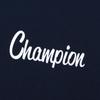 Champion Basic Short Sleeve USA with Graphic Logo Crew Men's T-Shirt, Navy, 100% Cotton, Fabric, Print, Neck, C3-B340