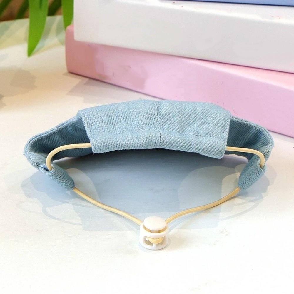 Adjustable Dog Visor Hats Denim Cap Dog Sports Hat Pet Sun Protection Hats Outdoor Use