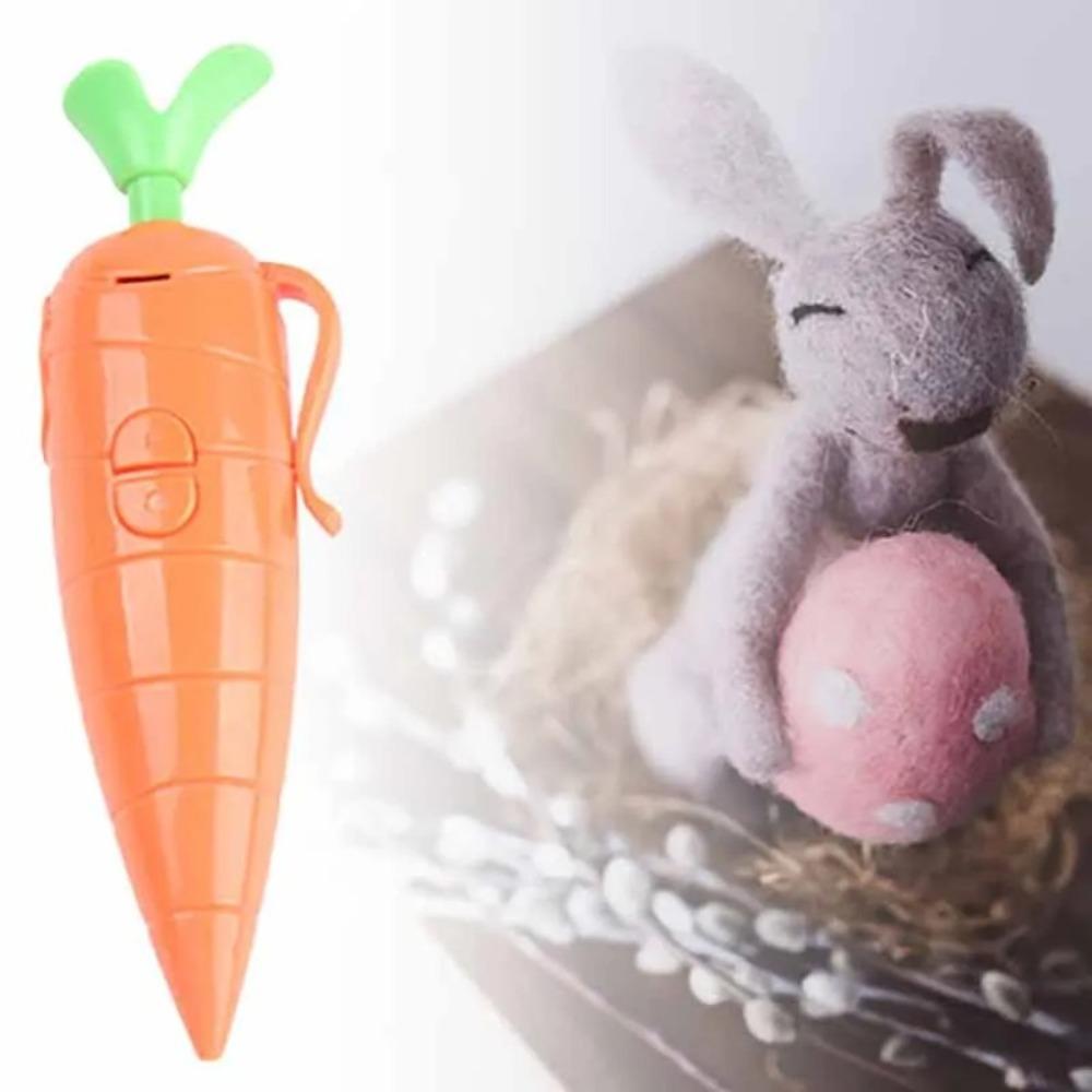 Carrot Shape Electronic Sound Toy Funny Gift 20s Recording Pen Novelty Voice Recorder Pen for Kids