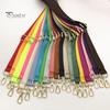 Colorful Bag Shoulder Strap with Snap Hook Clip Adjustable Widened Single Shoulder Crossbody Message Bag Handbag Strap Replacement Bag DIY Accessories