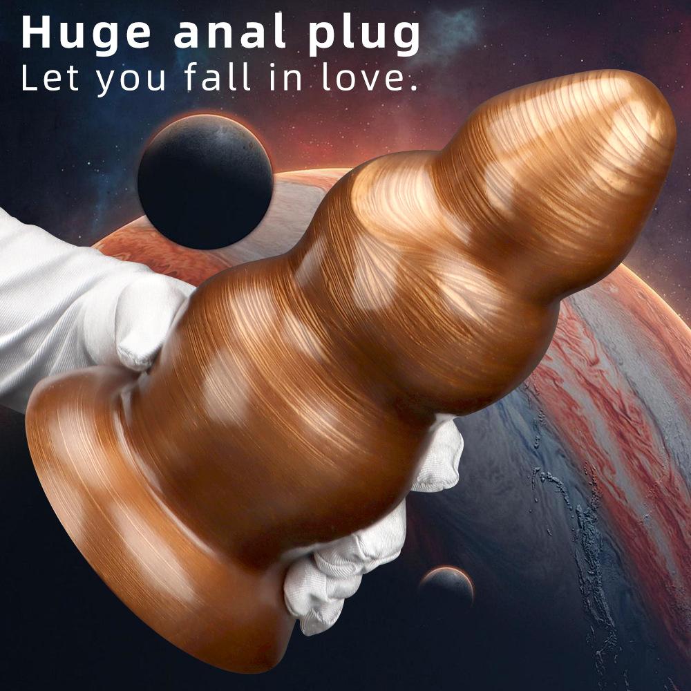ПВХ Разноцветные Большие Анальные Пробки Дилдо Мастурбатор Секс Игрушки Фистинг Большой Член БДСМ 18+