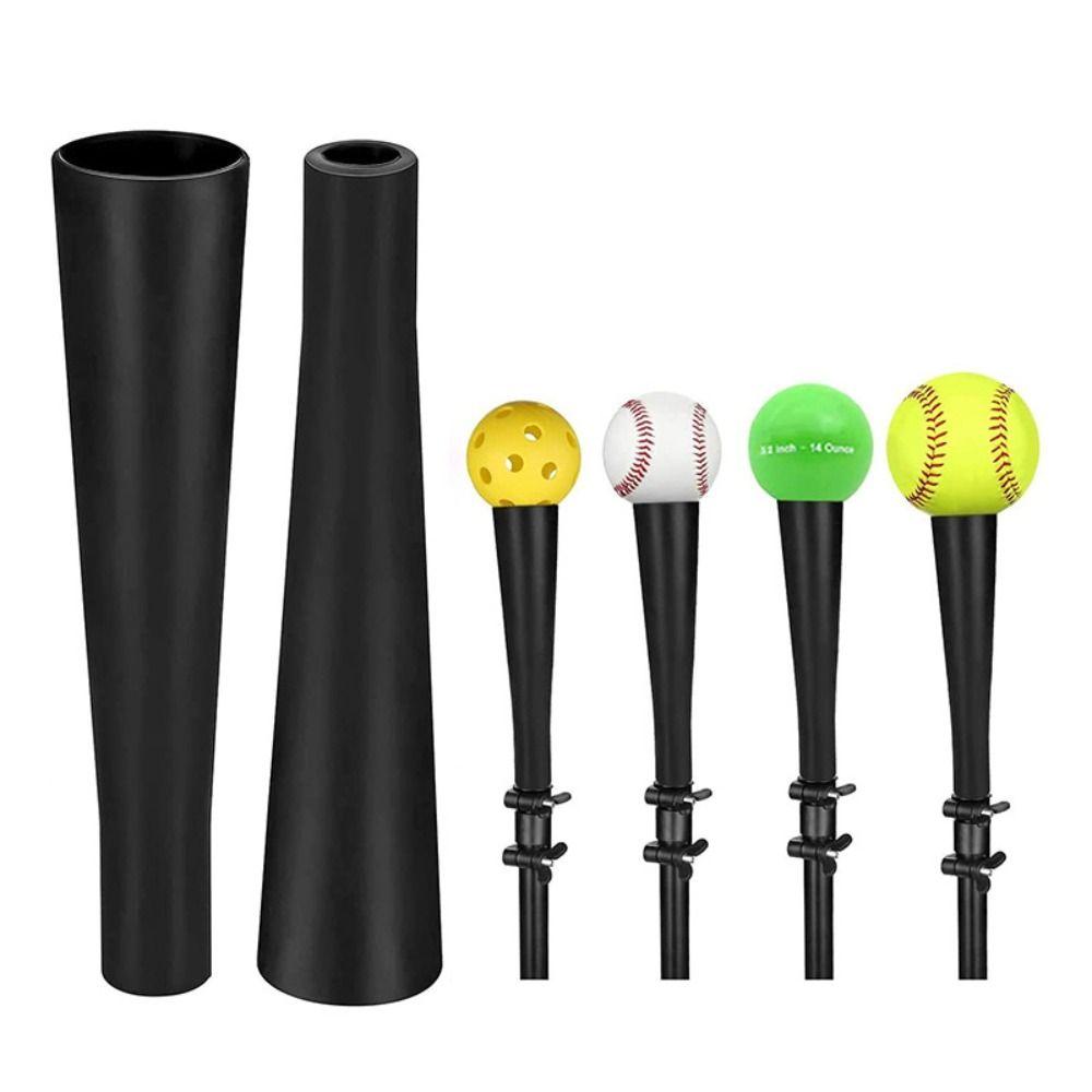 Baseball Practice Baseball Horn Tube Batting Trainer Tee Ball Stand Top Training Equipment