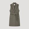  She S miSS  Wool caShmere Belted Long veSt Swhvto42040 Mk