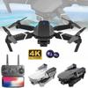 Складной дрон E88 Pro 4K с двумя камерами, квадрокоптер с пультом дистанционного управления, в подарочной упаковке с ручкой
