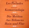 Виниловая пластинка ФРАНЦ ЛИССТ МИХАИЛ ГЛИНКА БЕДИХ Les Preludes Камаринская Die M 825847 ETERNA 1972 Немецкая Дем Классика Б/у