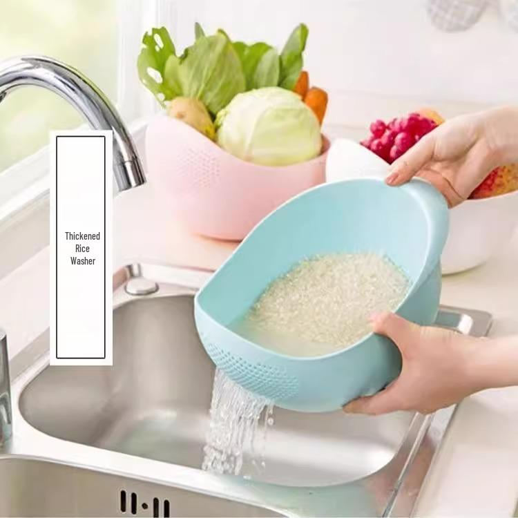 Non-Leak Rice Washing Sieve & Vegetable Drain Basket