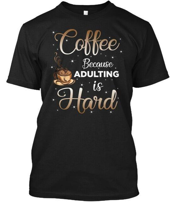 Футболка Coffee-Ds12 Сделано в США Размеры от S до 5XL