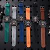 Men Watches Square Sport Quartz Wristwatches Silicone Strap Watch