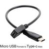 Кабель-адаптер Micro Usb (мама) к Usb-C 3.1 Type-C (папа) OTG-коннектор