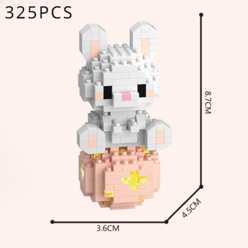 Mid -granular Puzzle Assembly Building Block Toy Chinese Zodiac Signs