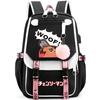 Anime Printed Backpack for Girl School Bag Teenager Canvas Bookbag Kawaii Student Back To School Backpack
