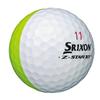 Dunlop Srixon XV Divide Гольф 2023 1 дюжина мячей Z-Star, Модель, (12 Шариков), Желтый/Белый