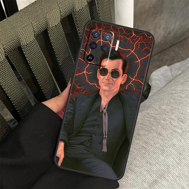 Чехол Good Omens для Oppo A18 A38 A58 A78 A98 A74 A94 A54 A40 A60 A80 A16 A76 A96 A15 A57S A17 A77