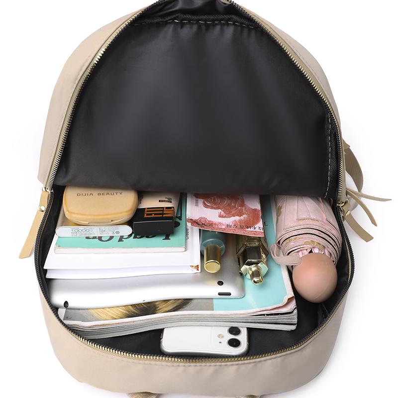 Модный рюкзак с заклепками и ромбовидной линией, женский рюкзак, повседневная дорожная сумка, дорожный рюкзак