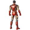 MAFEX IRON MAN MARK85 Iron Man Mark 85 DAMAGE Height 160mm Painted Action Figure No.195 (BATTLE Ver.) Approx. Non-scale