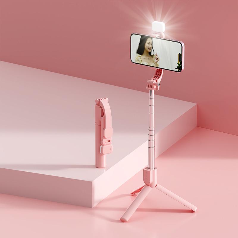 Универсальный Bluetooth-селфи-палка-штатив с пультом дистанционного управления для прямых трансляций и путешествий