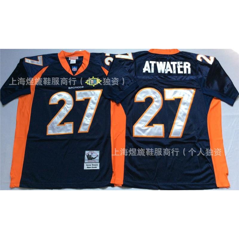 Denver Broncos Retro Football Jersey 18 84 24 Vintage Embroidered Training Game Uniform