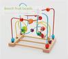 Wooden Fruit & Animal Beads: Educational Toys for Kids' Intelligence & Hand-Eye Coordination Development