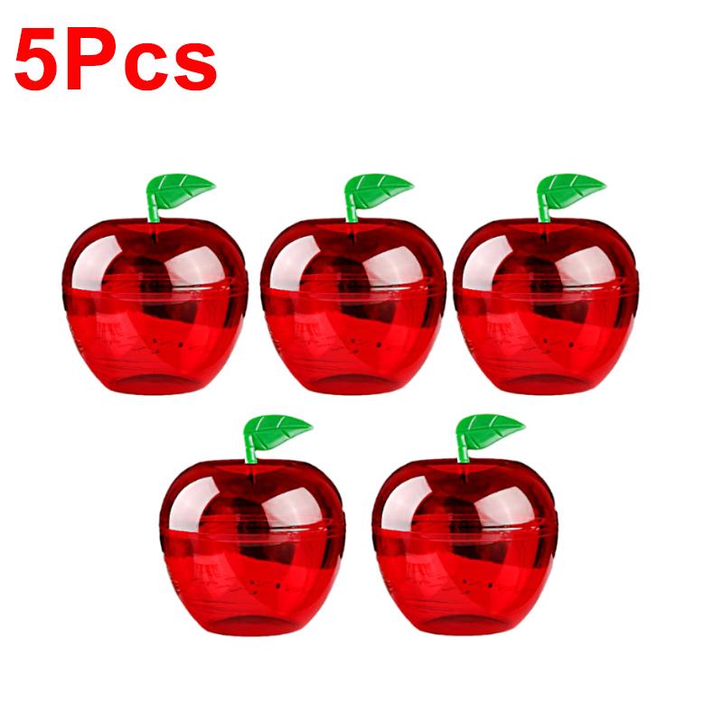 5 шт. контейнер для яблок, товары для рождественской вечеринки, подарочная коробка для хранения яблок, конфет, белоснежная вечеринка, подарок на свадьбу, украшение