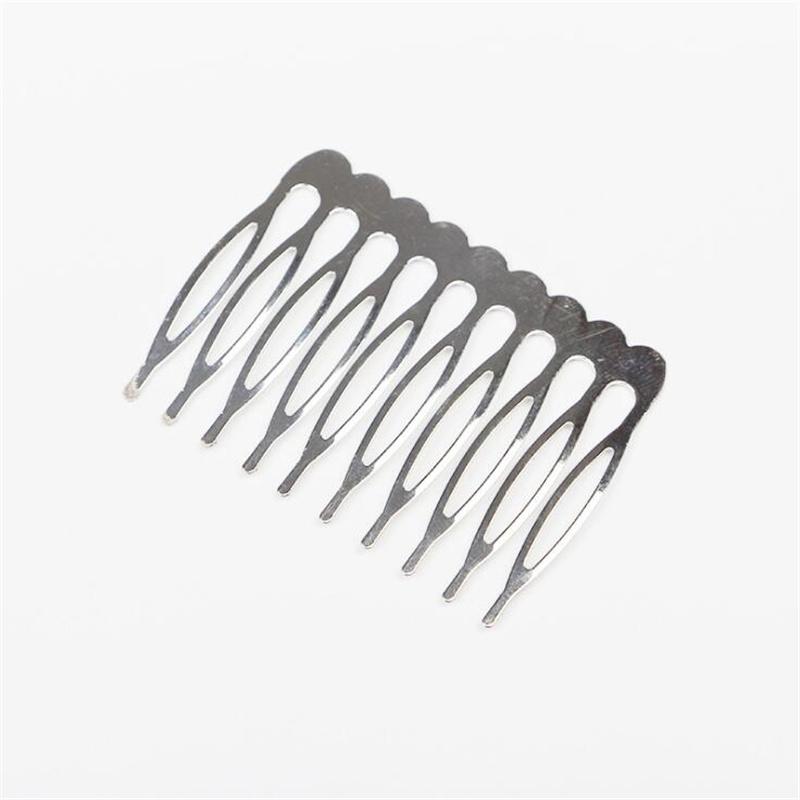 10 шт., 5, 8, 10, 12, 14, 16, 18, металлическая расческа для волос, латунь для зажима, свадебное украшение для женщин и девочек, ювелирные изделия, декоративные аксессуары, свадьба